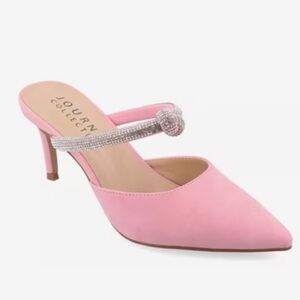 Journee Collection Pink Lunna Pump